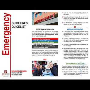 Emergency Guidelines